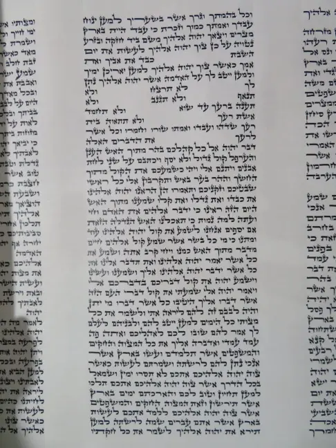 ספר תורה כשר – צילום כתב סת"ם מקצועי