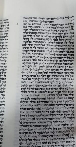 ספר תורה על קלף עבודת יד