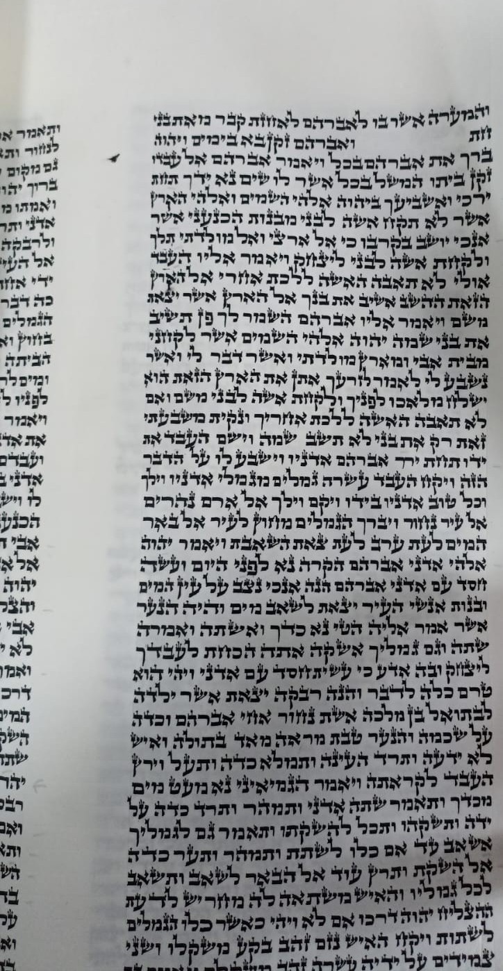 ספר תורה על קלף עבודת יד