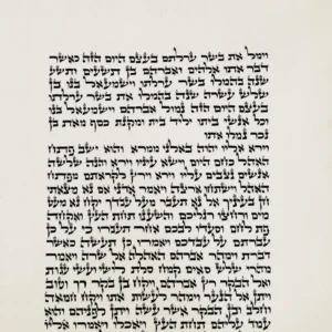 ספר תורה מהודר כתב ב"י– צילום כתב סת"ם מקצועי
